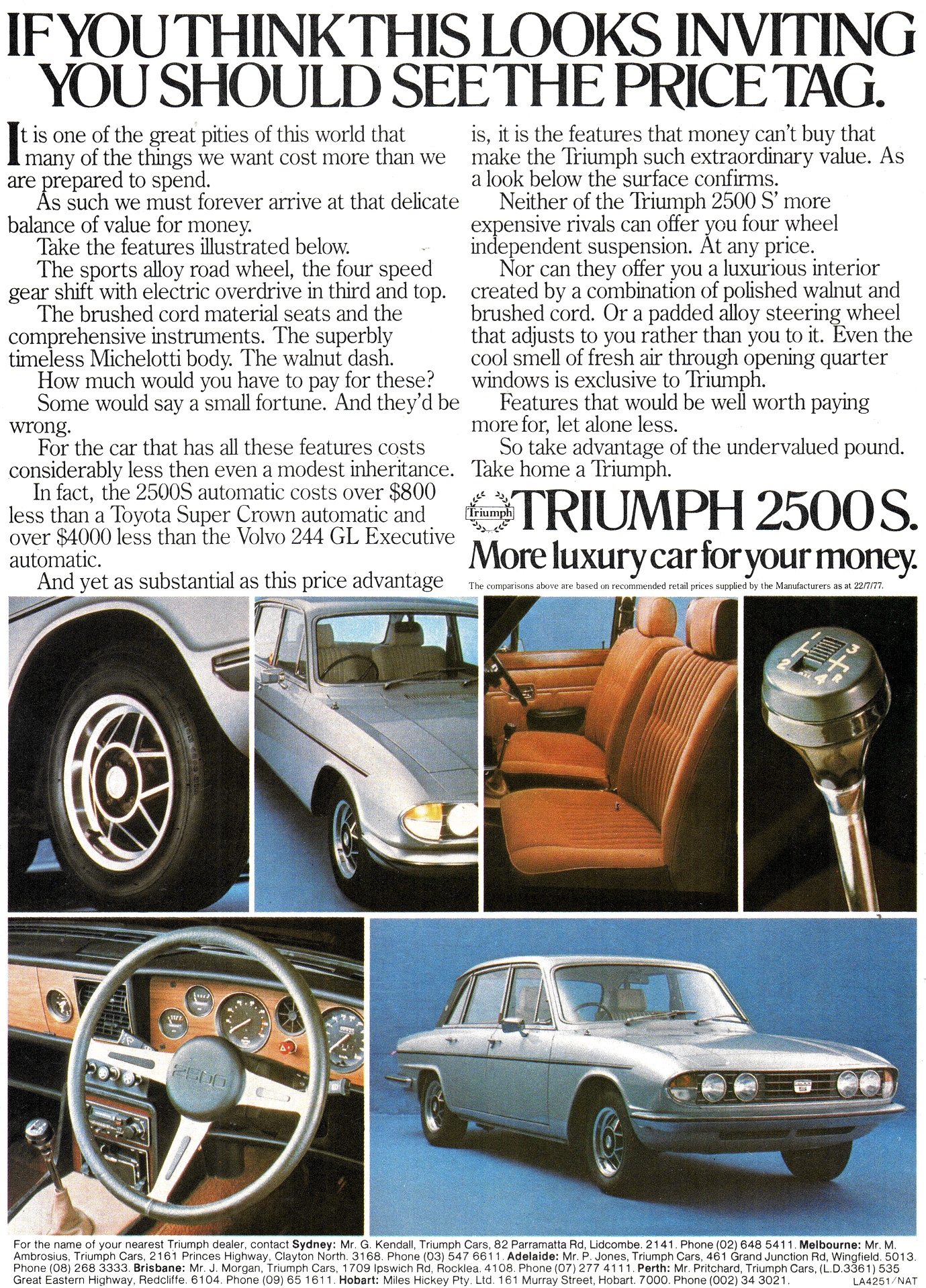 1977 Triumph 2500 S Sedan